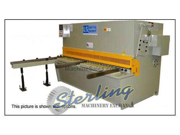 1/2" x 8' Brand New U.S. Industrial Hydraulic Shear, Mdl. US8500, Squaring Arm, 39.5& 1/2" x 8' Brand New U.S. Industrial Hydraulic Shear, Mdl. US8500, Squaring Arm, 39.5&