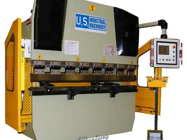 44 Ton x 6' Brand New U.S. Industrial CNC Hydraulic Press Brake, Mdl. USHB44-6, CNC 2-Axis 44 Ton x 6' Brand New U.S. Industrial CNC Hydraulic Press Brake, Mdl. USHB44-6, CNC 2-Axis