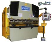88 Ton x 10' Brand New U.S. Industrial Hydraulic Press Brake with Front Operated Power Bac