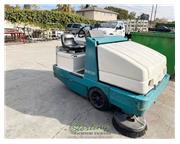 6600 sweeper Used Tennant Rider Power Sweeper (Only 660 Hours) Propane Power Operated Indu