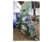 36" Used Tannewitz High Speed Vertical Bandsaw, Mdl. GVTNE, High Speed Geared Variabl