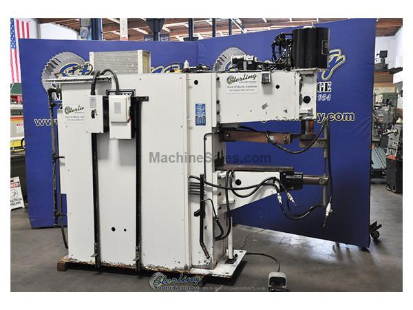 75 KVA Used Sciaky Spot Welder (Press Type), Mdl. RMC01STQ-75-36-10, Foot Pedal,Sciaky Solid State Control System, #A3754,