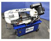 7" x 12" Brand New Rong Fu Horizontal/Vertical Metal Cutting Bandsaw, Mdl. RF-71