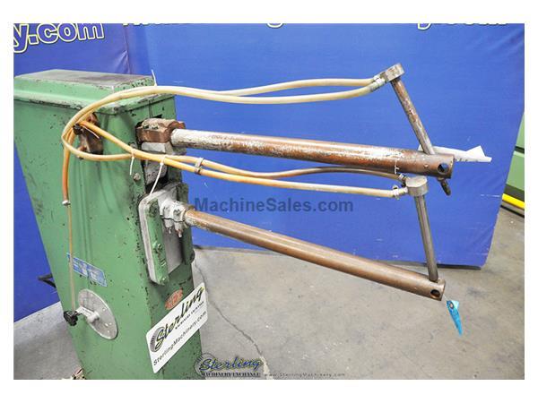 7.5 KVA Used Rex Spot Welder With Long Arms, Mdl. 62FR, Foot Pedal, Rocker Arms, #A4077