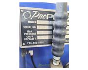 2 Cu Pacific Press Filter Press (Excellent Condition), Mdl. PFE135-2, Air Pump, Pressure G