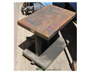 500 Lbs. Used Lexco Hydraulic Lift Table, Mdl. HT- 500- FR, 30"x 20" Table, 18&q