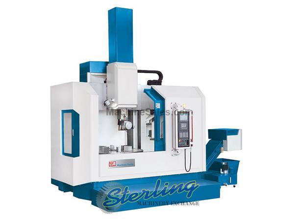 40&quot; x 31&quot; Brand New Knuth Vertical CNC Lathe, Mdl. Verturn VDM 1600 CNC, Siemens 828 D SL Control, Electronic Hand Wheel, 4 Jaw Face Chuck, 4 Station