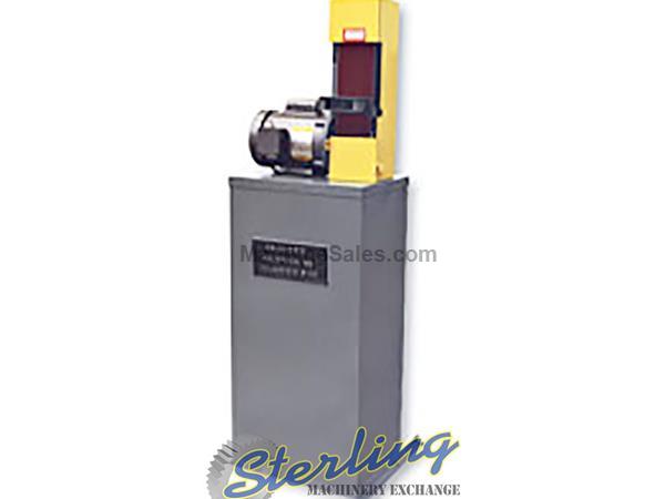 4&quot; x 36&quot; Brand New Kalamazoo Horizontal OR Vertical Belt Sander with Vacuum Base , Mdl. S4SV, 1/2 H.P. Motor, Dust Collector, Cord & Switch, Vacuum Ba