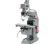 10" x 50" Brand New Jet Vertical Milling Machine PACKAGE. Includes 3 Axis Acu-Ri