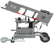 12" x 8" Brand New Jet Horizontal/Vertical Mitering Portable Bandsaw , Mdl. HVBS