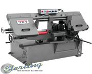 10" x 14" Brand New Jet Horizontal Mitering Bandsaw , Mdl. MBS-1014W, Available 