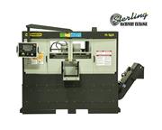 14" x 14" Brand New Hydmech Automatic Dual Post Horizontal Band Saw, Mdl. H-14A,