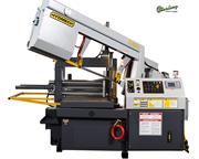 18" x 18" Brand New Hydmech Automatic Dual Post Horizontal Band Saw with 10' Bar