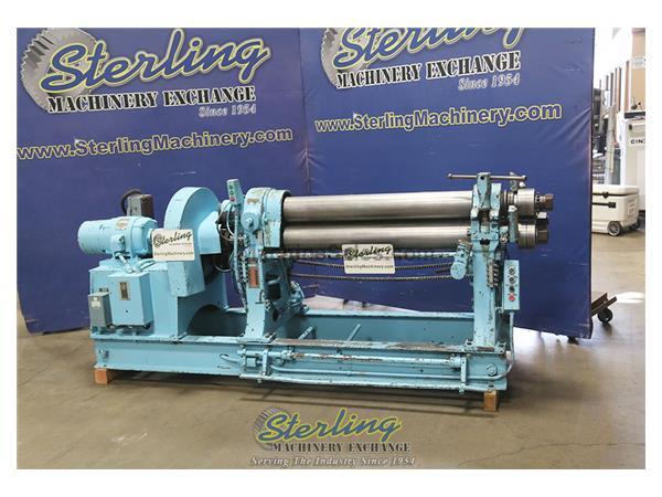 1/4" x 44" Used Hendley & Whittemore Mechanical Plate Roll and Angle Roll Machin 1/4" x 44" Used Hendley & Whittemore Mechanical Plate Roll and Angle Roll Machin