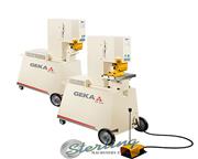 55 Ton Brand New Geka Portable Ironworker, Mdl. PP50 Presna, 50 Ton Punching Power, Table 