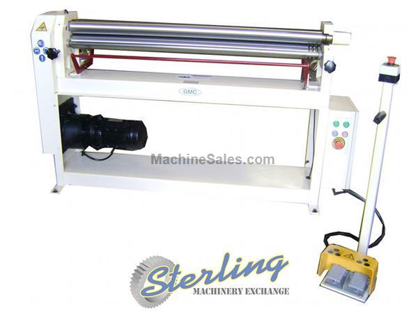 16 Ga x 50&quot; Brand New GMC Power Slip Roll , Mdl. PSR-5016, ISO 9001 Certified, Heavy Welded All Steel Construction, Silent Electrical Motor, Quick Rel