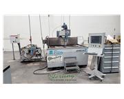 4' x 4' Used Flow CNC Water Jet Cutting System (Good Running Condition, Guaranteed By Flow