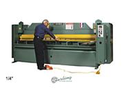 1/4" x 8' Brand New Betenbender Hydraulic Low Profile Power Squaring Shear, Mdl. 8' -