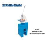 4 Ton Brand New Birmingham Bench Hand Notcher (STAND NOT INCLUDED), Mdl. Y-16-C, #SMY16C