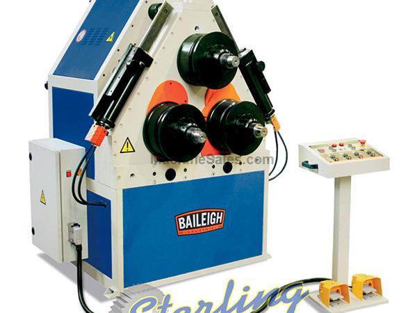4" x 4" x .393" Brand New Baileigh Hydraulic Double Pinch Roll Bender, Mdl. 4" x 4" x .393" Brand New Baileigh Hydraulic Double Pinch Roll Bender, Mdl.