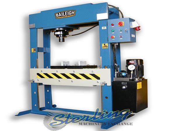 60 Ton x 11" Brand New Baileigh Hydraulic H-Frame (Gap) Press, Mdl. HSP-60M, 60 Ton C 60 Ton x 11" Brand New Baileigh Hydraulic H-Frame (Gap) Press, Mdl. HSP-60M, 60 Ton C