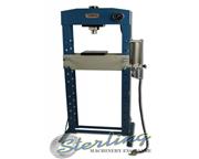 30 Ton x 5" Brand New Baileigh Air/Hand Operated H-Frame (Gap) Press, Mdl. HSP-30A, M