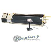 1/4" x 120" Brand New Baileigh Hydraulic 4 Roll Double Pinch Plate Roll, Mdl. PR