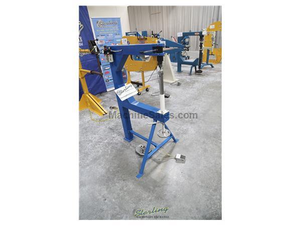 16 Gauge Brand New Baileigh Pneumatic Operated Planishing Hammer, Mdl. PH-24A, MFG Number BA9-1005948, 16 Gauge Mild Steel Capacity, 24&quot; Throat Depth,