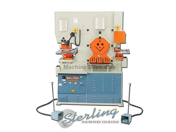 84 Ton Brand New Baileigh Dual Operator 84 Ton 5 Station Ironworker, Mdl. SW-84, 84 Tons o 84 Ton Brand New Baileigh Dual Operator 84 Ton 5 Station Ironworker, Mdl. SW-84, 84 Tons o
