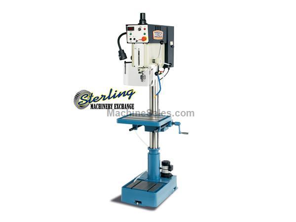 1" (Steel) Brand New Baileigh Manual Feed Inverter Driven Drill Press, Mdl. DP-1000VS 1" (Steel) Brand New Baileigh Manual Feed Inverter Driven Drill Press, Mdl. DP-1000VS
