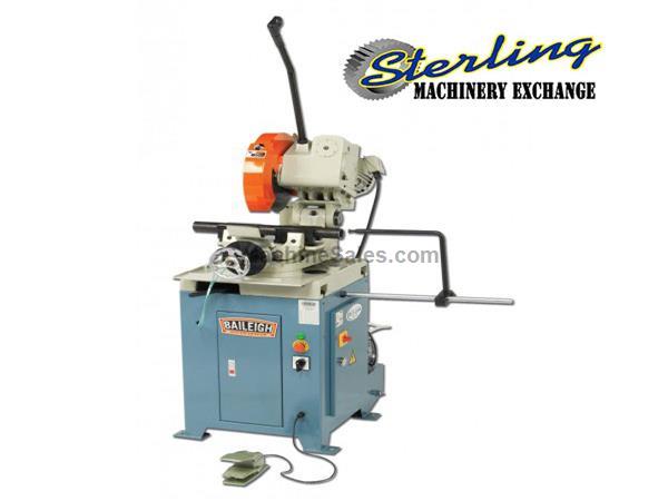 14" Brand New Baileigh Heavy Duty Manually Operated Cold Saw with Pneumatic Vise, Mdl 14" Brand New Baileigh Heavy Duty Manually Operated Cold Saw with Pneumatic Vise, Mdl