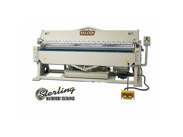 10 Ga. x 96" Brand New Baileigh Heavy Duty Hydraulic Box & Pan Brake, Mdl. BB-9610H, 10 Ga. x 96" Brand New Baileigh Heavy Duty Hydraulic Box & Pan Brake, Mdl. BB-9610H,