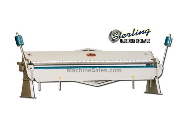 22 Ga. x 157" Brand New Baileigh Heavy Duty Manually Operated Box & Pan Brake, Mdl. B