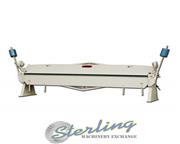 18 Ga. x 144" Brand New Baileigh Heavy Duty Manually Operated Straight Hand Brake, Md