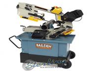 7" x 10" Brand New Baileigh Horizontal Metal Cutting Band Saw with Vertical Cutt