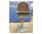 20" Used Apex Pedestal Disc Sander, Mdl. 20S, Table Elevating Mechanism, Table Tilt H