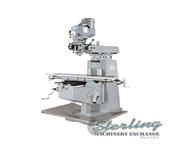 10" x 54" Brand New Acra Variable Speed Knee Milling Machine "Bridgeport Co