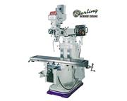 12" x 58" Brand New Acra Vertical Milling Machine (Variable Speed) "Bridgep