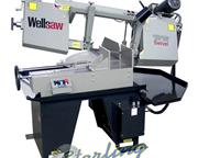 13" x 16" Brand New Wellsaw Horizontal Miter Head (Swivel) Bandsaw, Mdl. 1316S, 