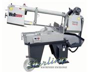 13" x 18" Brand New Wellsaw Horizontal Semi-Automatic Miter Head (Swivel) Bandsa