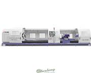 51" x 240" Brand New Atrump Heavy Duty CNC Lathe, Mdl. KL50240NC, Fagor 8055i Co