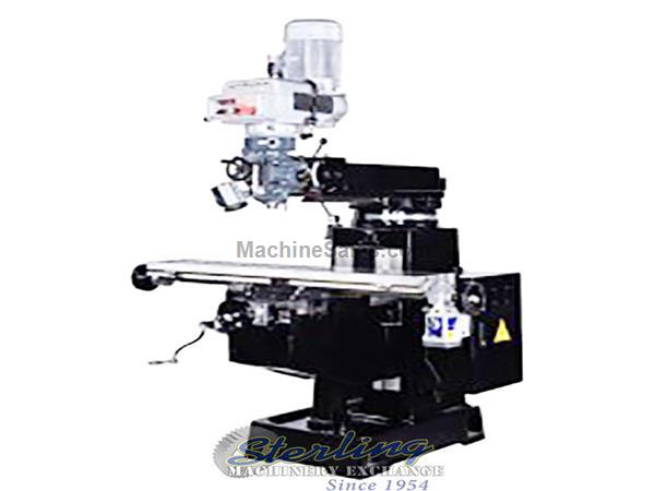 10" x 54" Brand New Atrump Vertical Electronic Variable Speed Manual Knee Mill, 10" x 54" Brand New Atrump Vertical Electronic Variable Speed Manual Knee Mill,