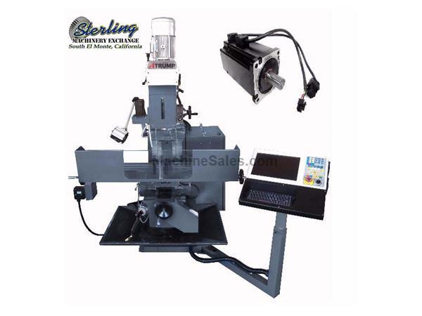 12" x 60" Brand New Atrump CNC Vertical Knee Milling Machine, Mdl. 5NC 3-Axis Ri 12" x 60" Brand New Atrump CNC Vertical Knee Milling Machine, Mdl. 5NC 3-Axis Ri