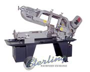 10" x 16" Brand New Wellsaw Horizontal Manual Bandsaw, Mdl. 1016, Spring Loaded 