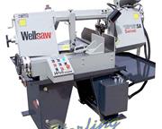 13" x 16" Brand New Wellsaw Horizontal Semi-Automatic (Swivel Head) Bandsaw, Mdl