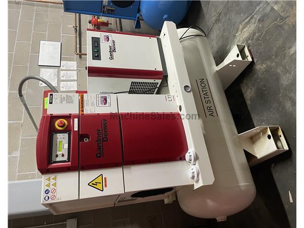 Gardner Denver Model 7-11A Rotary Screw 15 HP Air Compressor, MFG 2015 Gardner Denver Model 7-11A Rotary Screw 15 HP Air Compressor, MFG 2015