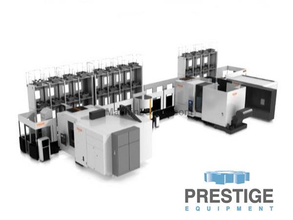 Mazak HCN-6800-II CNC 4-Axis Horizontal Machining Cell