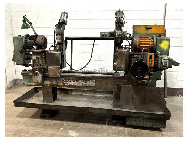 6” x 51” Hey No. 3 Double End Facing and Centering Machine 6” x 51” Hey No. 3 Double End Facing and Centering Machine