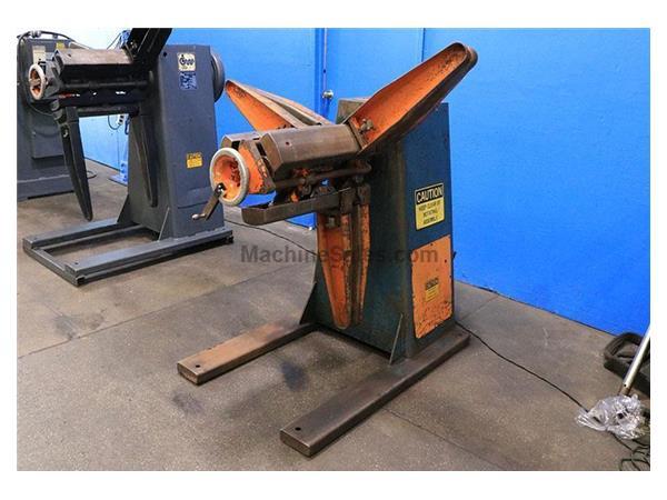 5,000 LB. COOPER-WEYMOUTH NON-MOTORIZED UNCOILER MODEL 5000-18P Stock #14455 5,000 LB. COOPER-WEYMOUTH NON-MOTORIZED UNCOILER MODEL 5000-18P Stock #14455