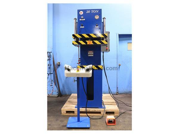 20 Ton 12&quot; Stroke Pressmaster CFP20T HYDRAULIC PRESS